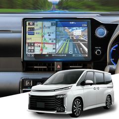 新型 トヨタ ヴォクシー ノア 90系 10.5インチ ナビフィルム 強化ガラス 保護フィルム 9H 貼付簡単 自動吸着 キズ防止 指紋防止 カスタム 汚れ防止 ディスプレイ