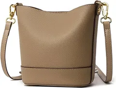 Lanikai Blue 母の日 ショルダーバッグ 本革 レディース 小さめ おしゃれ シンプル 軽量( グレージュ)