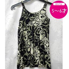 ムームー ドレス キッズ ハワイアン キャミソール 子供用 5歳 6歳 Dress 海外挙式参列用 女の子 幼児 ハワイ直輸入 No.74