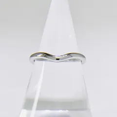 Tiffany&Co. カーブド バンドリング PT950 プラチナ 10号 - Shez Perle