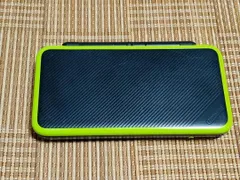 本体のみ New2DSLL ブラック×ライム A
