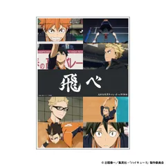 ハイキュー!!_クリアポスター(烏野高校)