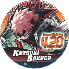 【中古】バッジ・ピンズ 爆豪勝己 バースデイ缶バッジ(2021) 「僕のヒーローアカデミア」