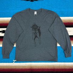 Niche./ニッチ 犬 PRINT L/S TEE SHIRT ① GRAY Size L 希望小売価格￥7,700-（税込）__
