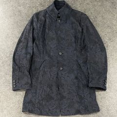 Y2K TORNADOMART トルネードマート コート ロング ジャケット フェアリーグランジ ネイビー 紺 総柄 メンズ TCT-6102