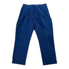 NEAT Indigo Dyed Moleskin slacks TAPERED スラックス　for MaW