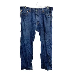 Levi's 505 デニムパンツ W40 リーバイス レギュラーフィット ビッグサイズ インディゴ コットン 古着卸 アメリカ仕入 2502-207