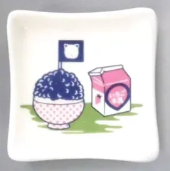 【中古】皿・茶碗(キャラクター) 坂田銀時 ミニ小皿 「一番くじ 銀魂～美味しいものは糖とマヨでできている～」 F賞