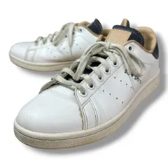 adidas STAN SMITH アディダス スタンスミス ID7195 白・紺 ホワイト・ネイビー White・navy 24.5cm レディース アディダス スニーカー 靴 シューズ プラスエスW-No.221