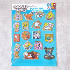 ワーナー・ブラザース【日本未販売】ルーニー・テューンズ　ぷっくりステッカー