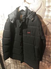 古着　ヴィンテージ　オールドプラダ　OLD PRADA プラダ　☆ 中綿 ダウンジャケット 06M41W9サイズXL ブラック　FK