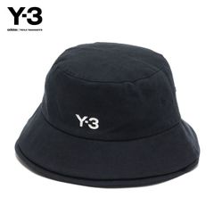 25SS新作モデル ワイスリー Y-3(adidas×Yohji Yamamoto) スリーストライプ バケットハット STRP B HAT【BLACK】 JN7192 BLACK/【2025SS】goods