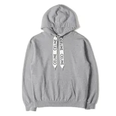 CELINE セリーヌ パーカー グレー L 4601825F0062 CELINE - CELINE セリーヌ パーカー グレー コットンフリース