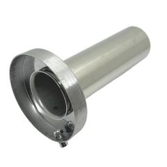 FJmark インナーサイレンサー 汎用 バッフル ステンレス 錆に強い 車 自動車用 85 98 110Φ 85 98 110mm マフラー出口 (98mm)