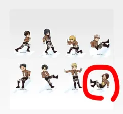 進撃の巨人 一番くじ 進撃の巨人 h賞 アクリルスタンド ハンジ