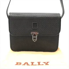 【希少】BALLY バリー ハンドバッグ 黒 ターンロック 南京錠 ゴールド金具 希少】BALLY バリー ハンドバッグ 黒 ターンロック 南京錠