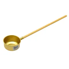【数量限定】前川金属工業所 木柄水杓 8cm