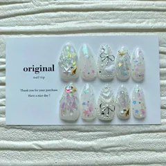 No.2 　✴︎ウィッシュコアマーメイドネイル✴︎