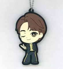 [중고] 열쇠 고리 진 (BTS / 방탄 소년단) [TinyTAN 트레이딩 고무 마스코트 Butter]