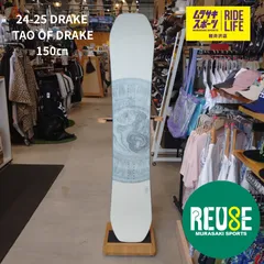USE503【ムラスポ公式】DRAKE ドレイク　 TAO OF DRAKE タオ オブ ドレイク　150cm　24-25　ユニセックス　極上品　スノーボード　中古品（USE）　グラトリのサムネイル