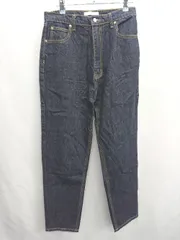 ◇ ⊇ Aunt Marie's アントマリーズ 綿 デニム サイズM ダークグレー系 レディース E  【1410100051250】