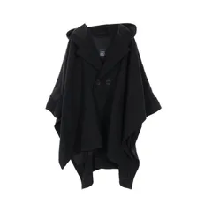 リミフゥ LIMI feu ポンチョ ブラック ウール ポンチョ レディース Used Bのサムネイル
