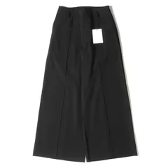 新品 PUBLIC TOKYO パブリックトウキョウ パンツ サイズ:1 スラックス ストレッチ ワイド PIN TUCK WIDE SLACKS 131541001 トラウザー ブラック 黒 ズボン ボトムス カジュアル シンプル 日本製のサムネイル