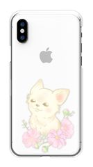 iPhone12 mini 케이스 커버 아이폰 12 미니 스마트폰 케이스 하드 케이스 개 고양이 스케치 아트 꽃 내츄럴 토이푸들 치와와 퍼그