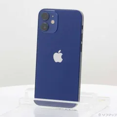 〔中古品〕 iPhone12 mini 64GB ブルー MGAP3J／A SIMフリー【381】
