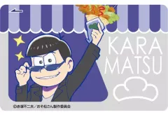 【中古】シール・ステッカー(キャラクター) カラ松 キャラコレ!Meets ICカードステッカー 「おそ松さん」