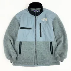1f6 THE NORTH FACE ザ ノースフェイス パープルレーベル NA2054N デナリジャケット ボアジャケット サイズS ブルーグレー メンズ アウトドア