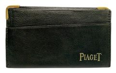 ピアジェ カードケース ノベルティ レザー 黒 ブラック カードケース PIAGET