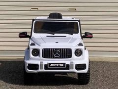 【美品アウトレット】乗用ラジコン ベンツ BENZ G63 ラージ＜ホワイト＞