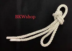 used　帯締め　＜正絹＞　礼装用白・金組紐　婚礼　式典　結婚式　着物のサムネイル