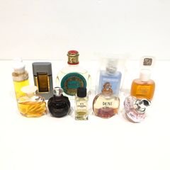 29117 ミニ香水 まとめ売り 10点 セット マックスファクター カルティエ RISINGWAVE BEAUTIFUL SHISEIDO Christian Dior POISON DUNE WISH CHOPARD ESTEE LAUDER