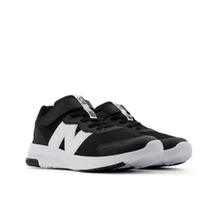 ニューバランス ジュニア ランニングシューズ 22-25cm Newbalance 578 v1 ゴム紐 面ファスナー 1本ベルト 子供靴 スニーカー キッズシューズ 子ども 男の子 女の子 運動靴 運動会 普段履き くつ 570後継/GT578-BK