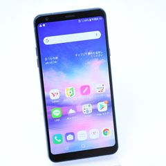 【液晶美品＊純正ぺん有り】SIMフリー Y!mobile LG Q Stylus 801LG ブルー
