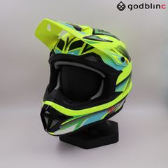 ZEALOT　マッドジャンパー2　GRAPHIC FLUO YELLOW/BLK-GREEN　XXLサイズ　MJ0014　オフロードヘルメット