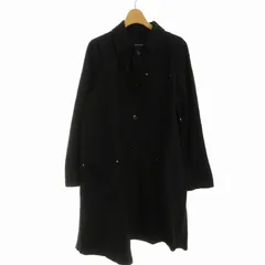 ズッカ zucca ステンカラーコート ロング 変形 M 黒 ブラック ZU53FA028 ■MA /EEのサムネイル