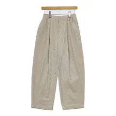 ババグーリ2024未使用コーデュロイテーパードパンツ　カラシ ババグーリ2024未使用コーデュロイテーパードパンツ カラシ