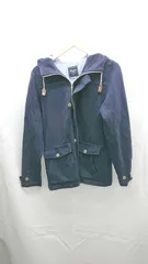 ◇ kent in tradition ジップアップ　フード　裏地 長袖 パーカー サイズM ネイビー系 メンズ E  【1302060017240】