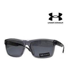 【UNDER ARMOUR】 アンダーアーマー　偏光サングラス　UA ACETECH/F　63M　クリスタルグレー　アジアンフィツト　国内正規品