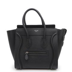 セリーヌ ハンドバッグ ラゲージシリーズ マイクロショッパー 189793 CELINE バッグ ブラック 黒