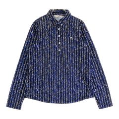 サイズ：L CALLAWAY キャロウェイ  フロントロゴ クルーネック長袖Tシャツ  イエロー系 [240101415257] ゴルフウェア レディース ストスト 新品】CALLAWAY キャロウェイ フロントロゴ クルーネック長袖T