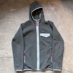 Patagonia パタゴニア SYNCHILLA シンチラ フリースジャケット ジップアップパーカー 25270 FA15 レディース XS 無地 グレー アウトドア