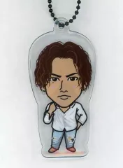 【中古】キーホルダー・マスコット(男性) 登坂広臣(END of LINE/白シャツ) クリアチャーム HIROOMI TOSAKA FULL MOON ver. EXILE TRIBE STATION オンラインカプセル