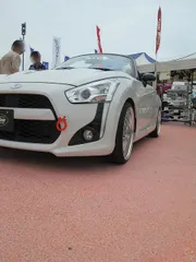 カワイ製作所 牽引フック フロント 可倒式 コペン LA400K 14/06～用 日本製