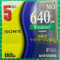 2024年最新】SONY 3.5型MOディスク 5枚 640MB Windowsフォーマット 5EDM-640CDFの人気アイテム - メルカリ