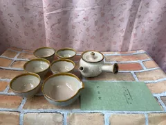 【陶器入れ替えセール￥3.800→￥3.000】不言窯 茶器セット