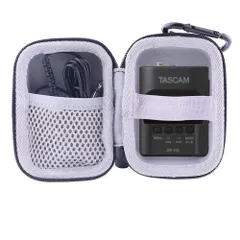 【特価商品】用の TASCAM (タスカム) DR-10L/DR-10L Pro ピンマイクレコーダー 対応収納ケース-WERJIA